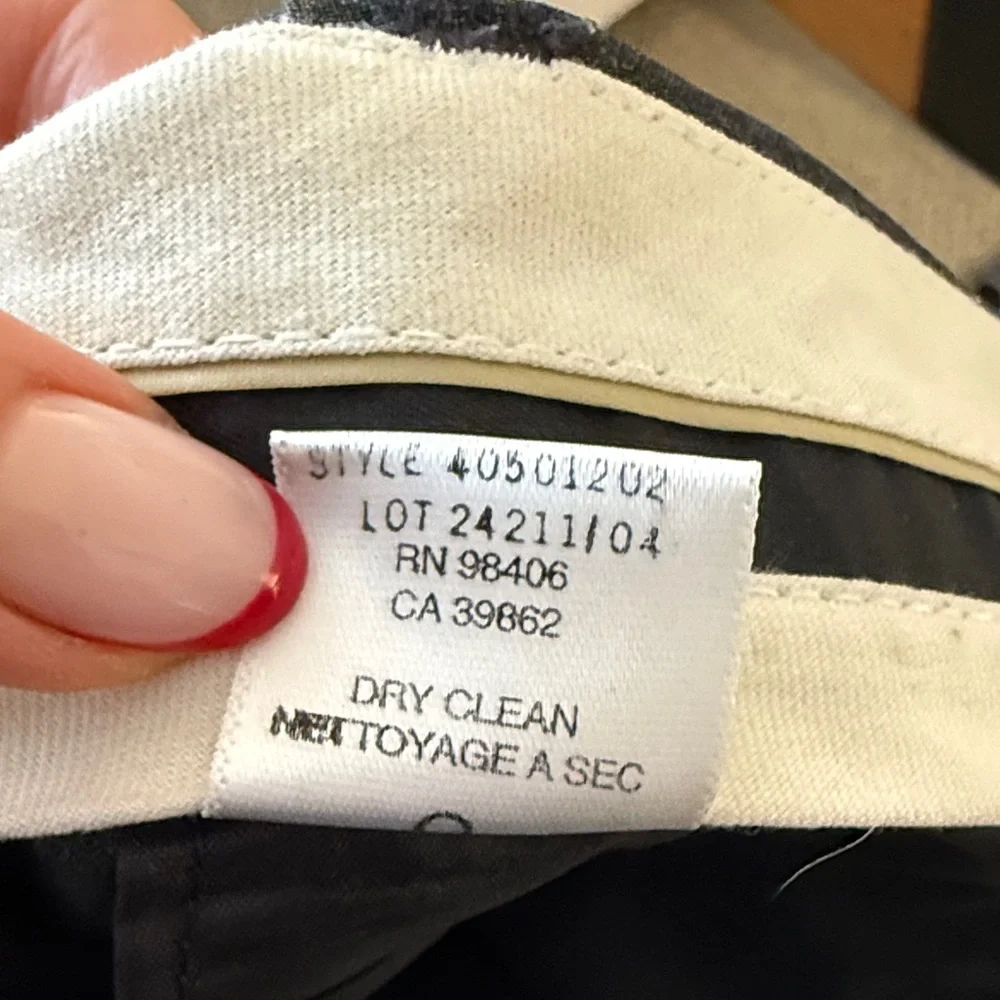 Theory classic straight pant in Good Wool - Picture 3 of 5